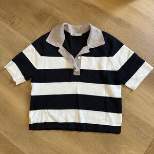 A&F Soft Polo Sweater